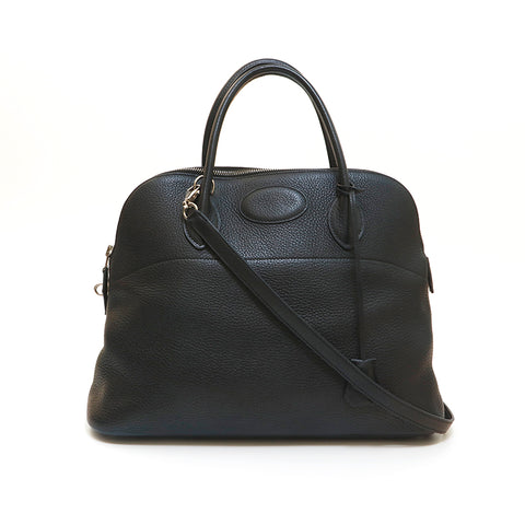 Hermes Hermes Boled 37 P Handtasche Handtasche □ H -verstärkt 2004 Tryoon Lemance Black P13759