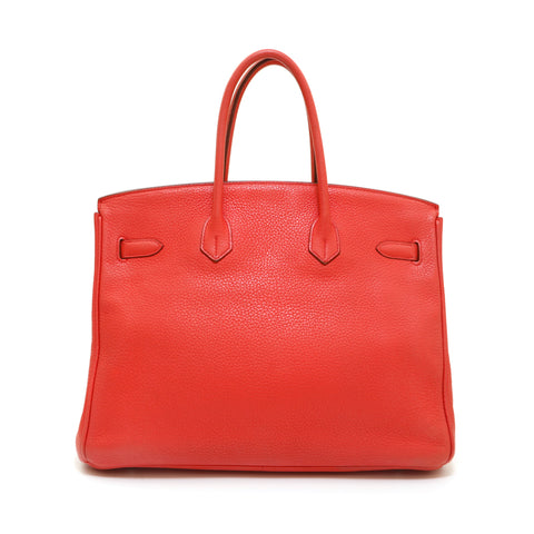 爱马仕爱马仕（Hermes Hermes Birkin）35 g手提包手提包□m -graved 2009 Trioon Lemance Bougainville P13769