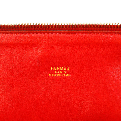 エルメス HERMES ボリード31 G金具 ハンドバッグ □H刻印 2004年 トゴ ヴォーミリオン P13772