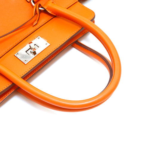 Hermes Hermes Tool Box P Handtasche Handtasche □ N Graved 2010 Swift Orange P13773