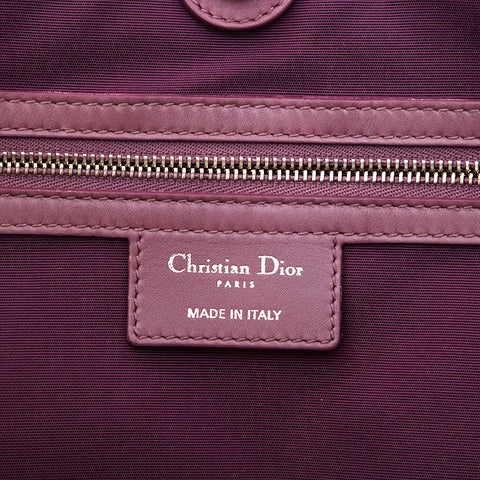 克里斯蒂安·迪奥（Christian dior Christian dior Panarea）kanage手袋涂料帆布紫色P13779