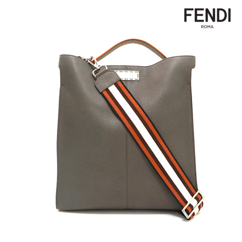 フェンディ FENDI ピーカーブー セレリア 2WAY  ハンドバッグ グレージュ P13807