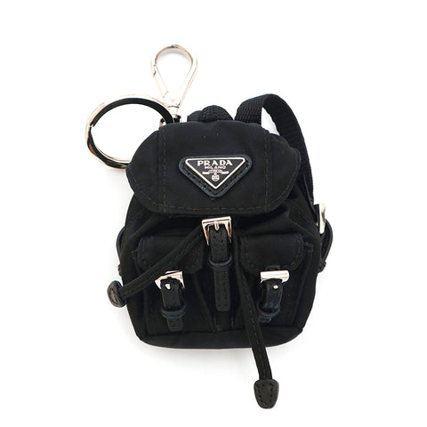 Nylon Backpack in Black - Prada