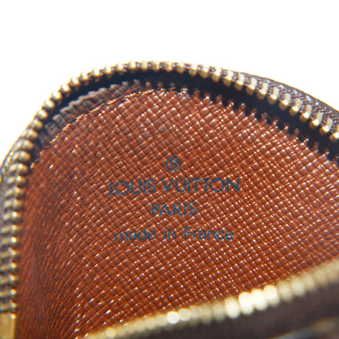 Louis Vuitton LOUIS VUITTON Porto Monron Ron Panda Murakami Takashi Coin Case Leather Brown P13849