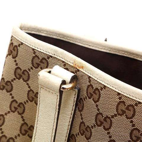 Gucci gucci gg canvas tte bag braun p13867