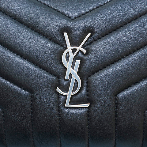 イヴ・サンローラン YVES SAINT LAURENT ロゴ キルティング ポーチ