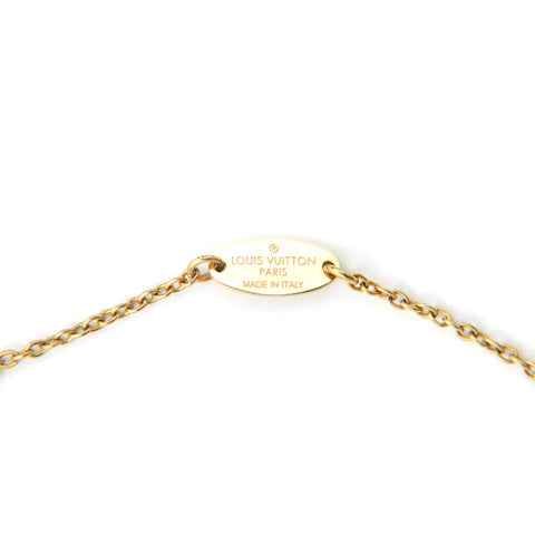 Louis Vuitton LOUIS VUITTON Essential V necklace M63197 Gold