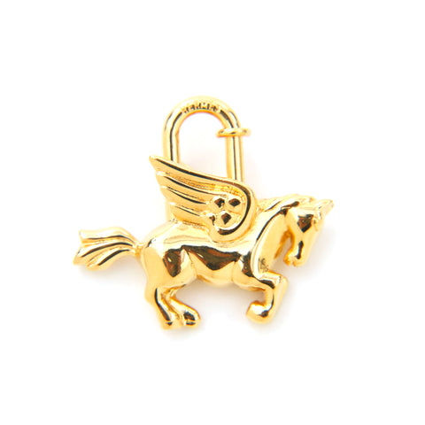 Hermes Gold Pegasus Charm