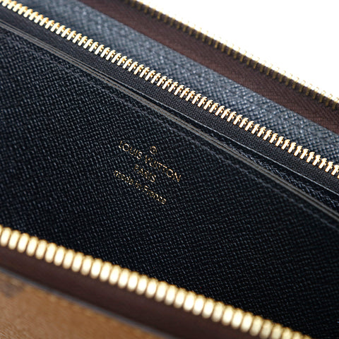 Louis Vuitton Brown Giant Monogram Reverse Zippy Continental Wallet  QJA0FKH60B038