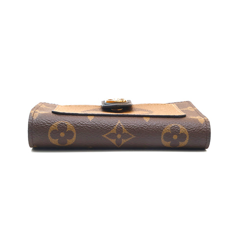 Louis Vuitton Wallet Juliette Monogram Brown in Leather with Gold