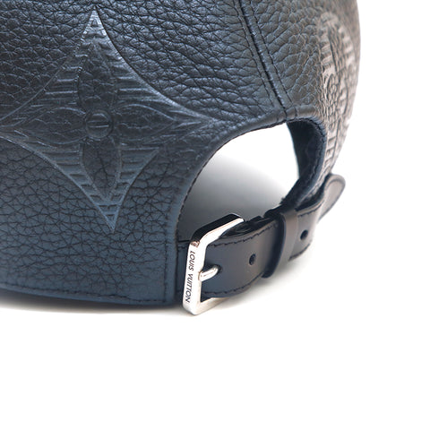 Louis Vuitton Leather Monogram Cap 