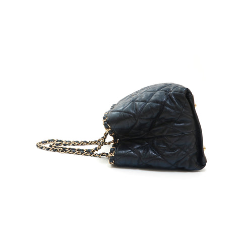 Chanel CHANEL Matrasse Coco Mark Chain Hand Shoulder Bag Black P13911 –  NUIR VINTAGE