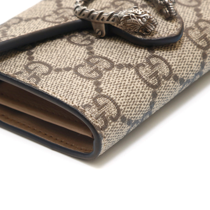 ディオニュソス　GGスプリーム チェーンウォレットGUCCI GUCCI グッチ ディオニュソスGG スプリームチェーンウォレット