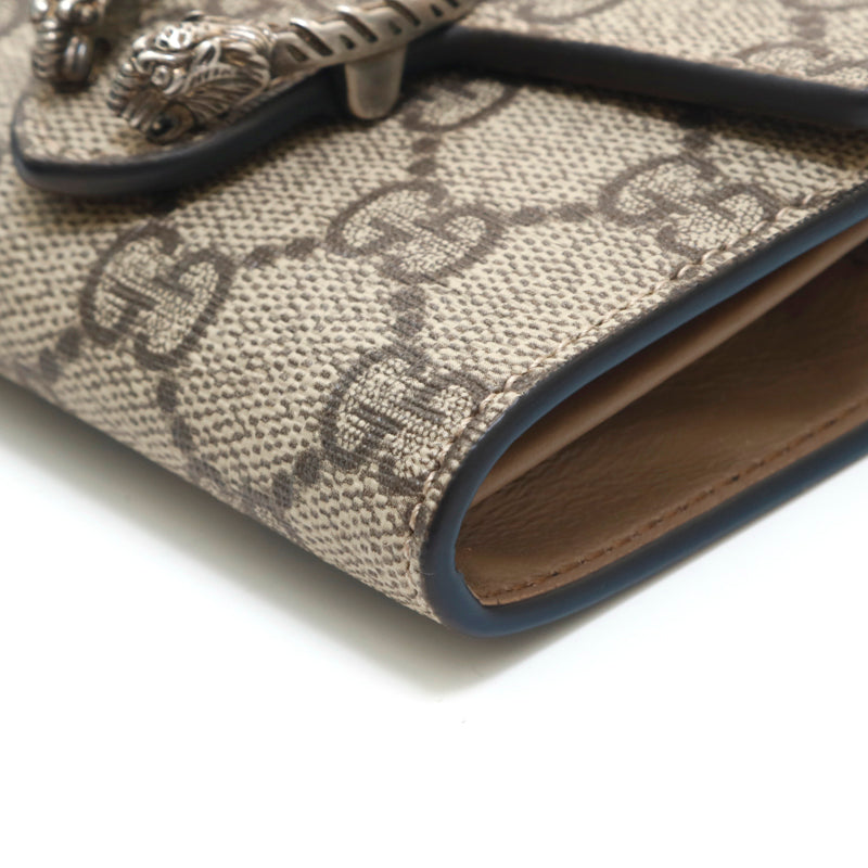 GUCCI 〔ディオニュソス〕GGスプリーム チェーンウォレット GUCCI グッチ ディオニュソスGG スプリームチェーンウォレット