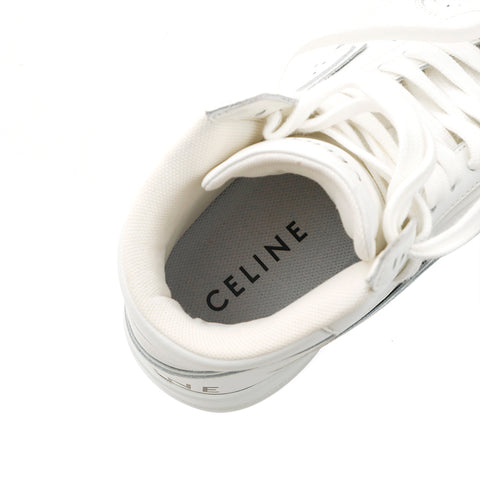 セリーヌ CELINE Zトレーナー ハイトップ スニーカー カーフスキン CT-01 ホワイト P13922