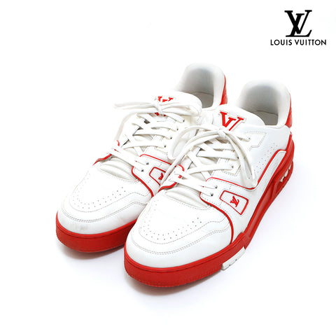 Louis Vuitton Louis Vuitton Trainer Line Sneakers BM0221 Weiß X Red P1 –  NUIR VINTAGE