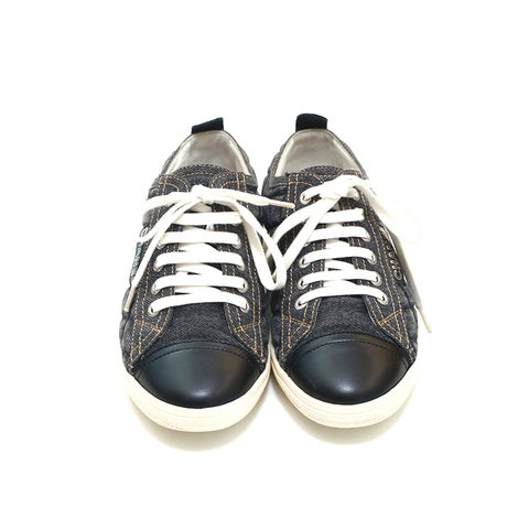 Chanel Chanel Matrasse Denim Sneakers Black P13929
