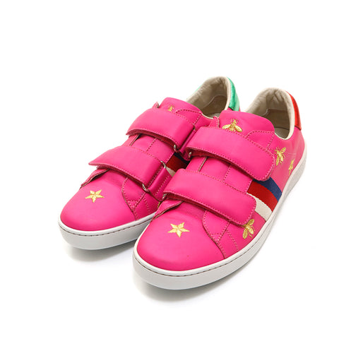 Gucci Bee Bee Star运动鞋粉红色P13932
