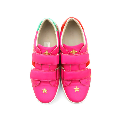 Gucci Gucci Bee Star Bee Star Sneakers Pink P13932