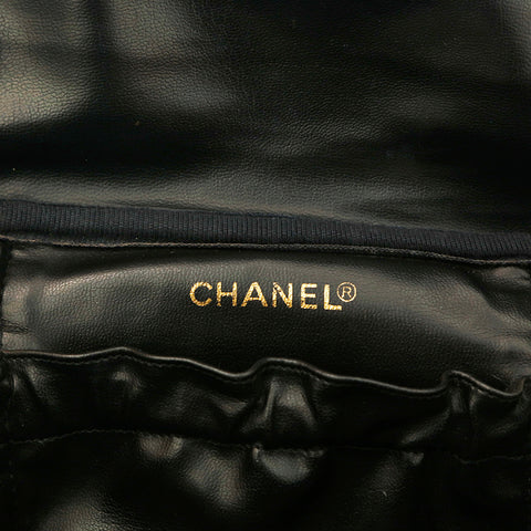 Chanel Chanel Vico Rolle Eitelkeit Handtasche Schwarz P13937