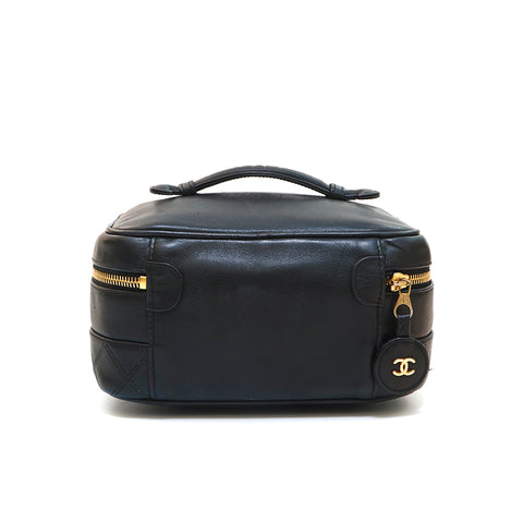 Chanel CHANEL Vico Role Vanity Handbag Black P13937 – NUIR VINTAGE