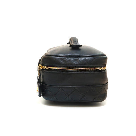 Chanel CHANEL Vico Role Vanity Handbag Black P13937 – NUIR VINTAGE