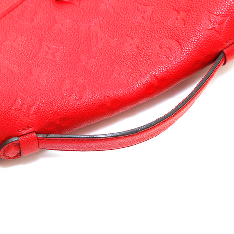 Louis Vuitton Purse With Red Handle