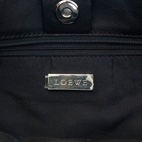 Loewe Loewe Logo Schnellgezogene Einkaufstasche Schwarz P13960