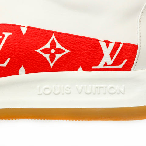 Louis Vuitton LOUIS VUITTON SUPREME Supreme 17AW Monogram Sneakers CL0 –  NUIR VINTAGE