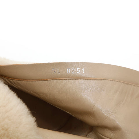Louis Vuitton LOUIS VUITTON Silhouette Line Bore Furfankle Boots Brown –  NUIR VINTAGE