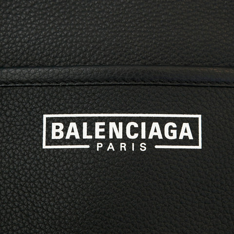 バレンシアガ BALENCIAGA レザー 2WAY ハンドバッグ ブラック P13991