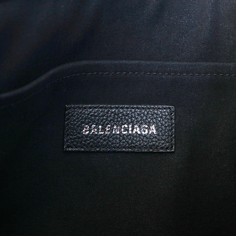 バレンシアガ BALENCIAGA レザー 2WAY ハンドバッグ ブラック P13991