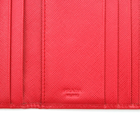 Prada PRADA Safiano 3 folding wallet pink P13994