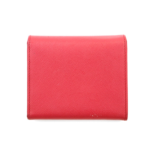 Prada PRADA Safiano 3 folding wallet pink P13994