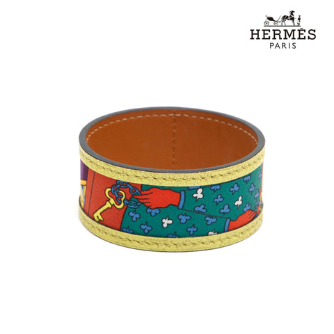 Hermes HERMES Putti Ash Breath Bangle Multicolor P14001