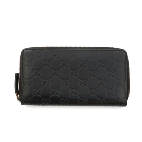 Gucci gucci guccishima long portefeuille noir p14035
