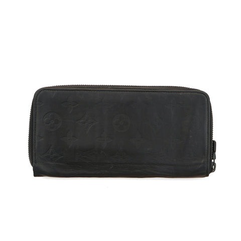 louis-vuitton zippy wallet black