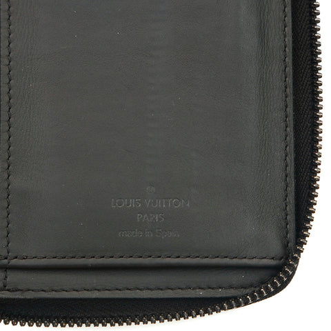 Louis Vuitton Monogram Shadow Leather Vertical Zippy Wallet