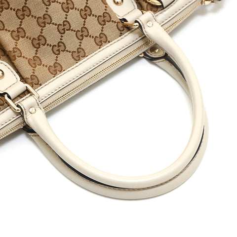 Gucci Gucci GG Canvas 2way手袋米色P14084