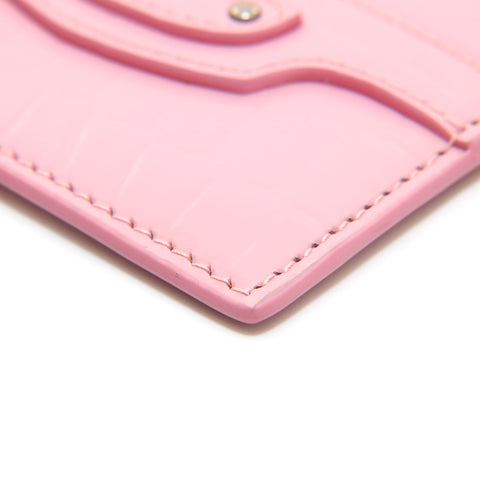 Balenciaga Balenciaga Leather Pass Cases Case Case Pink P14117