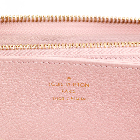 Louis Vuitton Louis Vuitton Monogramm Amplantatsproduzent Zippy Wallet Long Wallet Pink P14141