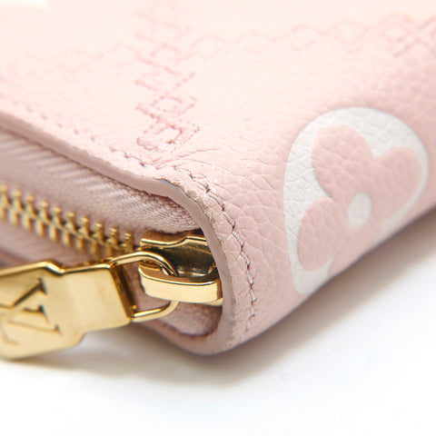 路易威登（Louis Vuitton）路易·威登（Louis Vuitton）会标娱乐制作人Zippy Wallet Long Wallet pink pink Pink P14141