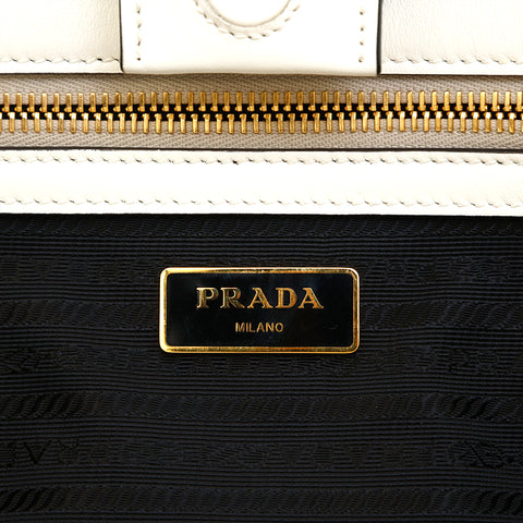 Prada Prada Safiano 2Way手提包白色P14163