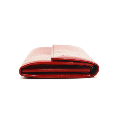 Louis Vuitton Vintage - Epi Louise Long Wallet - Red - Leather and