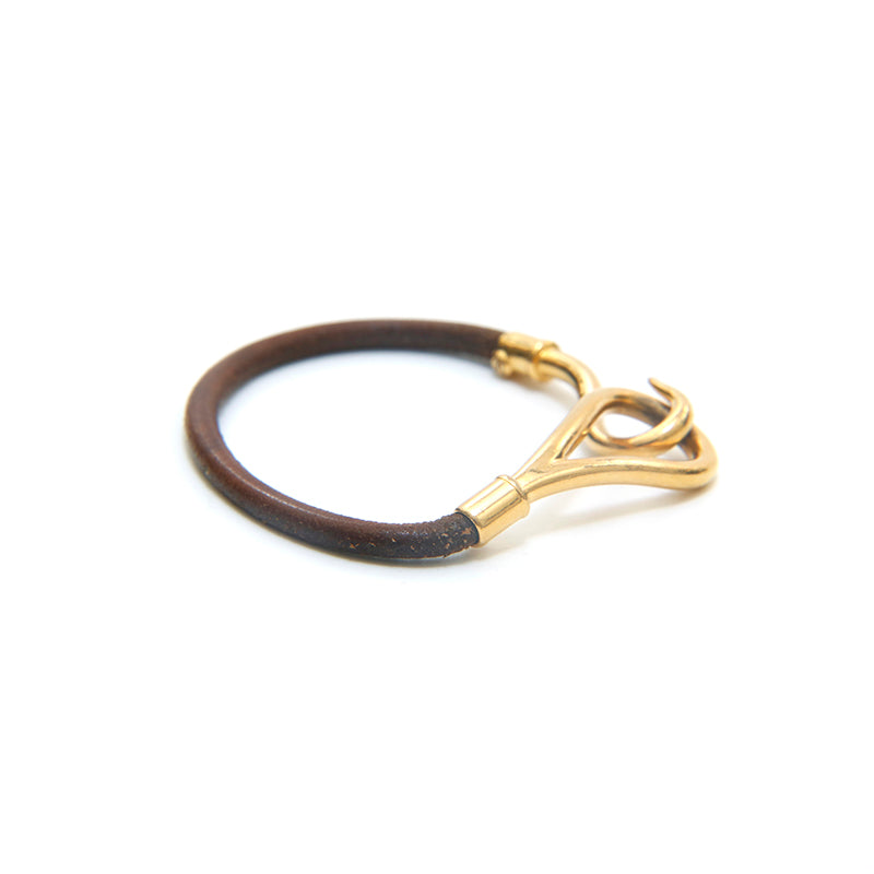 エルメス HERMES ジャンボ チョーカー ブレスレット ゴールド P14200