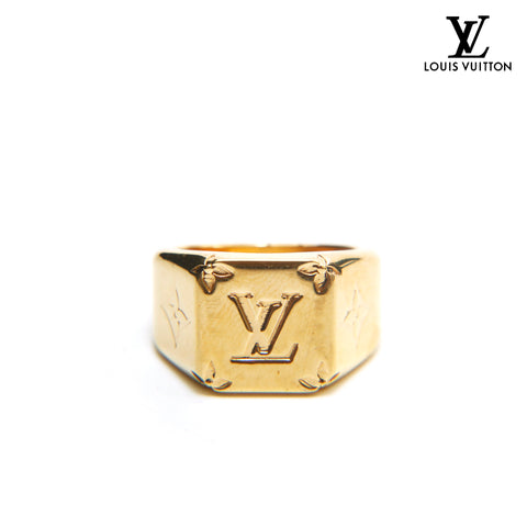 Louis Vuitton Monogram Signet Ring