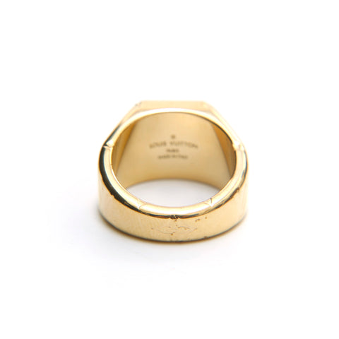 Louis Vuitton LOUIS VUITTON Signet Ring Monogram M Size Ring / Ring MB –  NUIR VINTAGE