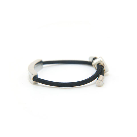 Louis Vuitton LV Space Bracelet. M67417 Black Cord and -  UK
