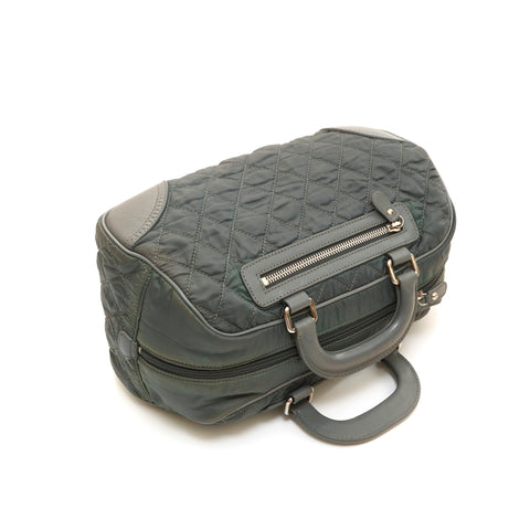 Chanel Small Button Up Camera Case Bag Black Calfskin Grosgrain