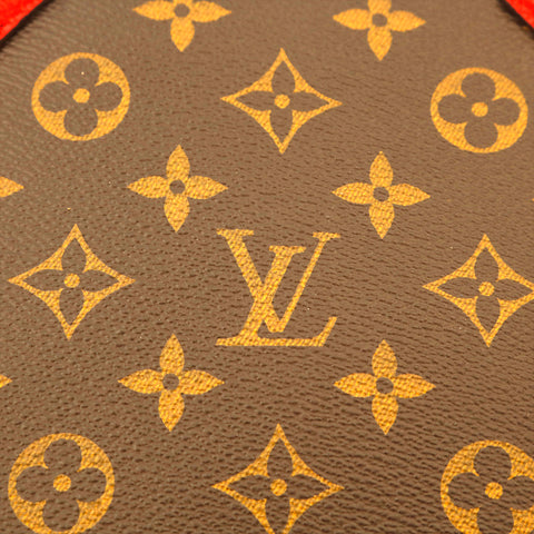 Trompe l'œil velvet handbag Louis Vuitton Brown in Velvet - 8055948